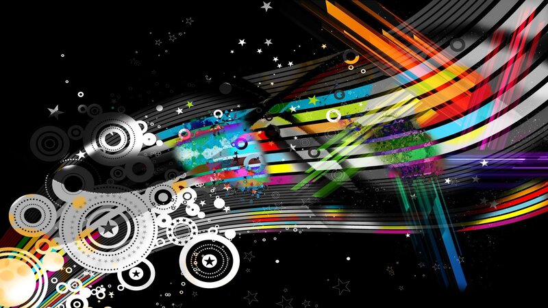 colorful abstract motion design