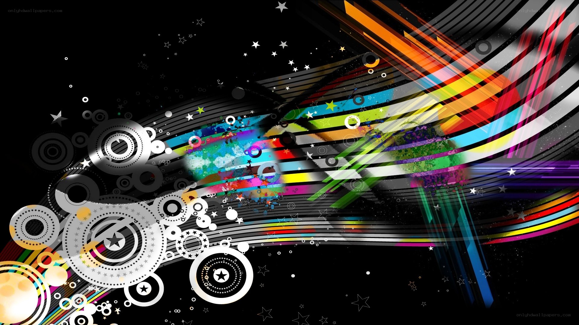colorful abstract motion design