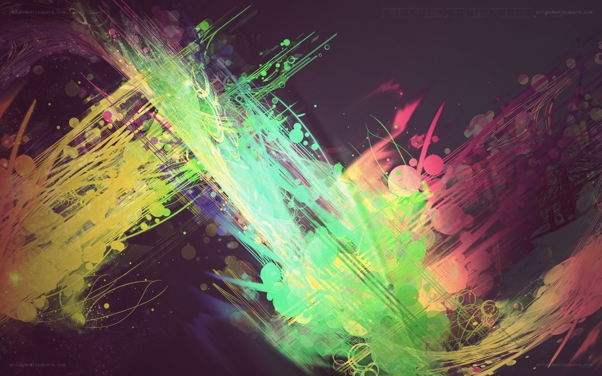colorful abstract paint splatter