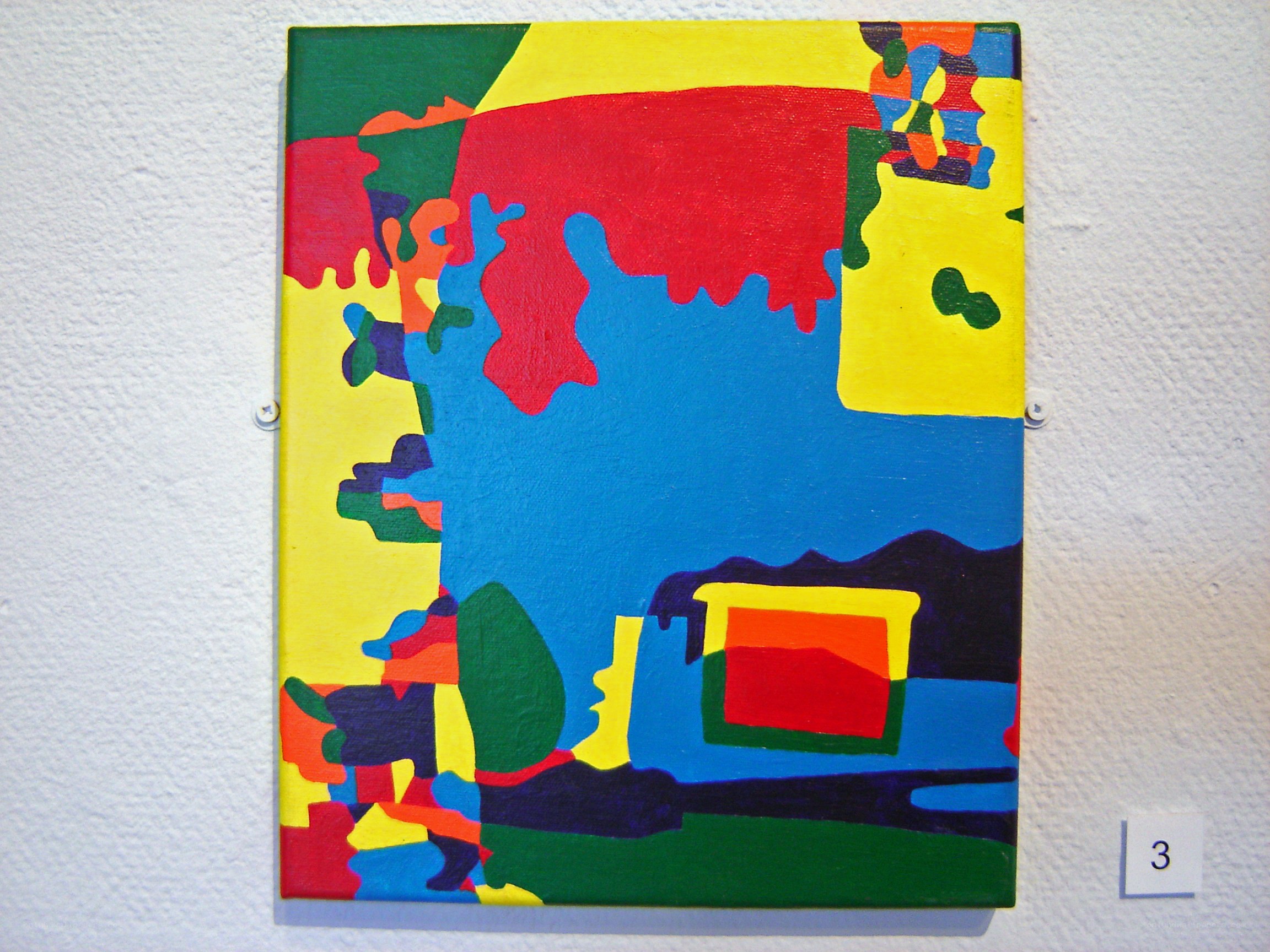 Colorful abstract painting