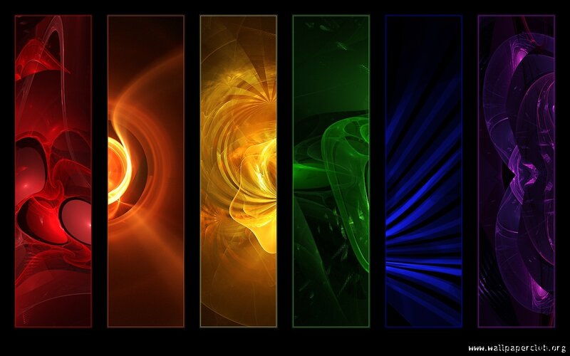 colorful abstract panels