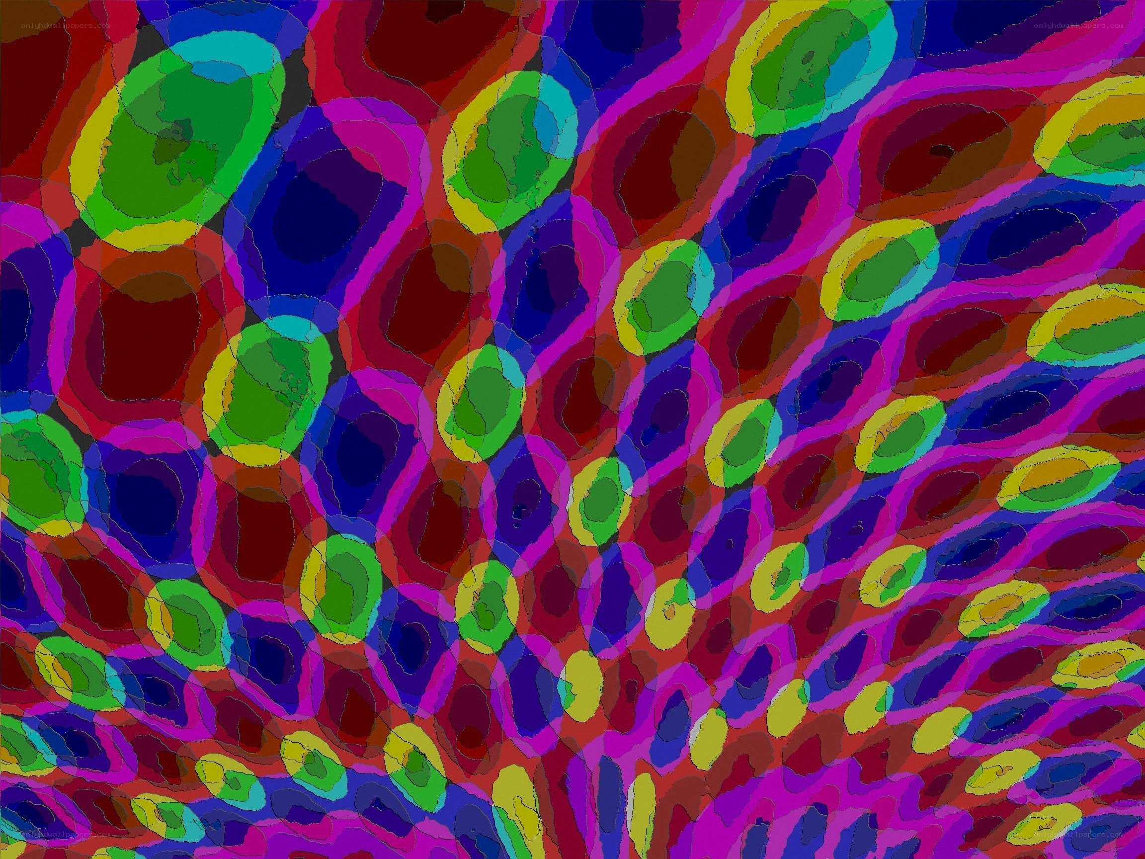 Colorful abstract pattern