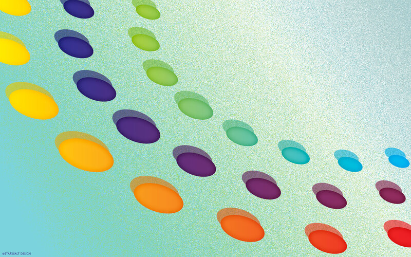 Colorful abstract pattern