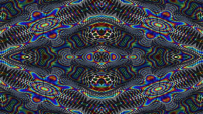 Colorful Abstract Pattern — Blue, Hypnotic, Patterns, Colors