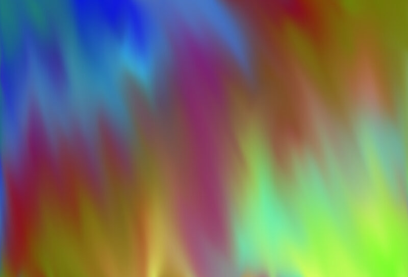 Colorful Abstract Pattern — Blue