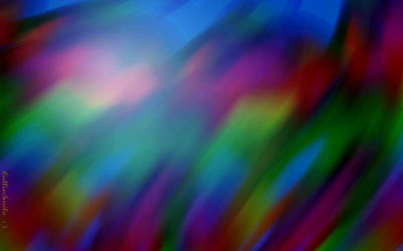 Colorful Abstract Pattern — Blue, Vibrant, Light Streaks