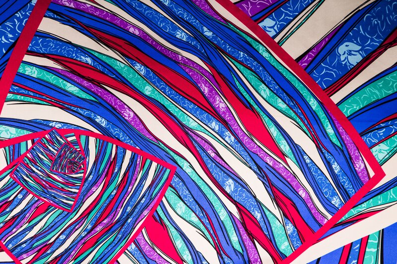 Colorful abstract pattern design