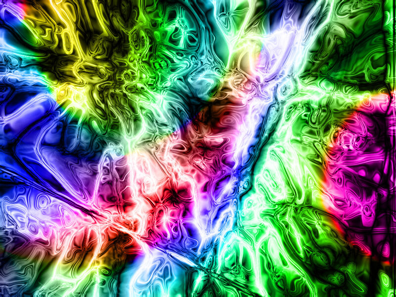 Colorful Abstract Pattern — Green, Energetic