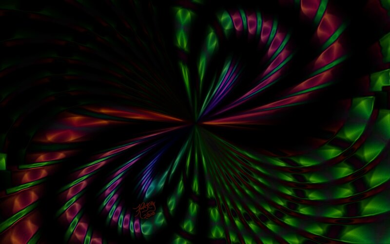 Colorful Abstract Pattern — Green
