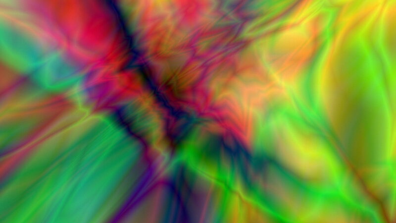 Colorful Abstract Pattern — Green, Vibrant, Colors, Lines