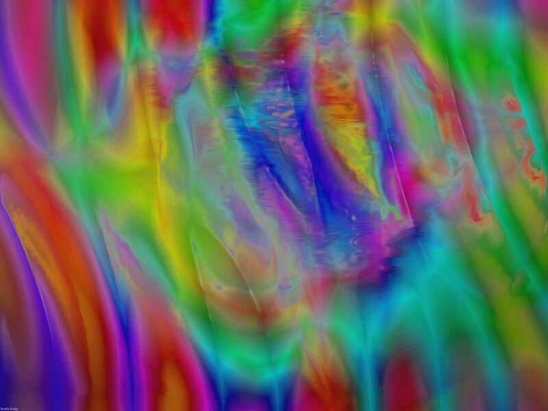 Colorful Abstract Pattern — Green, Vibrant, Colors, Patterns