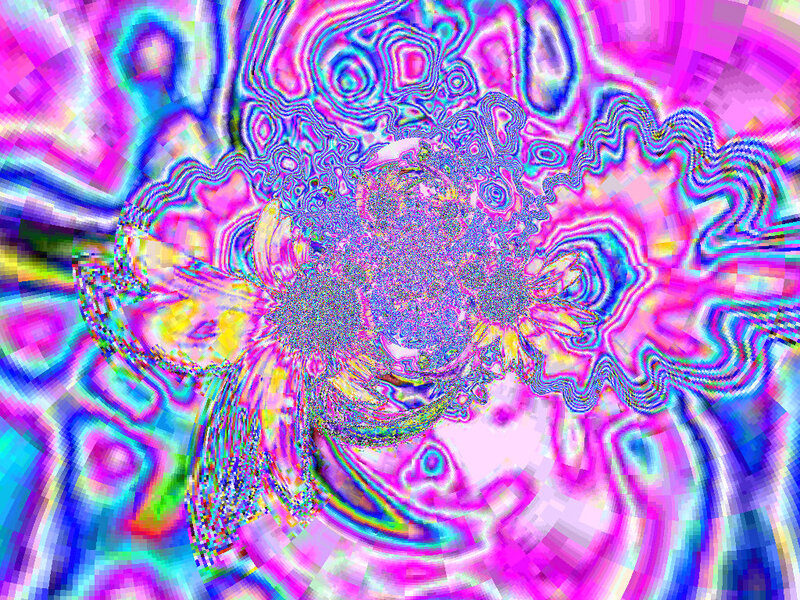 Colorful Abstract Pattern — Pink, Hypnotic, Swirls