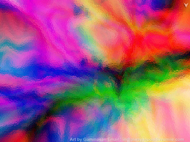 Colorful Abstract Pattern — Pink, Vibrant, Colors, Waves