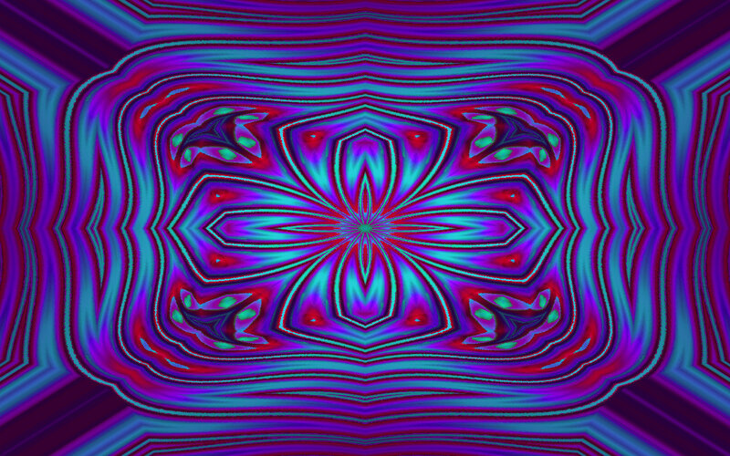 Colorful Abstract Pattern — Purple, Hypnotic, Lines