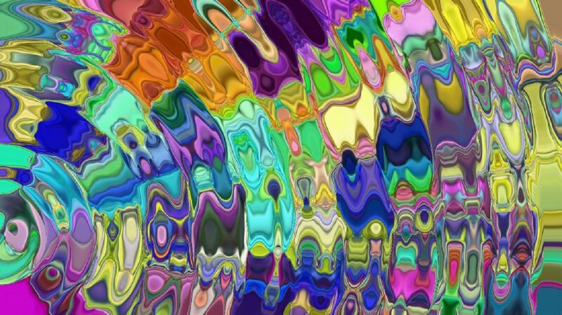 Colorful Abstract Pattern — Purple, Vibrant, Swirls, Shapes