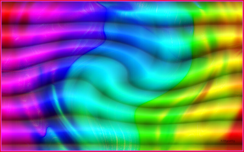Colorful Abstract Pattern — Purple, Vibrant, Waves