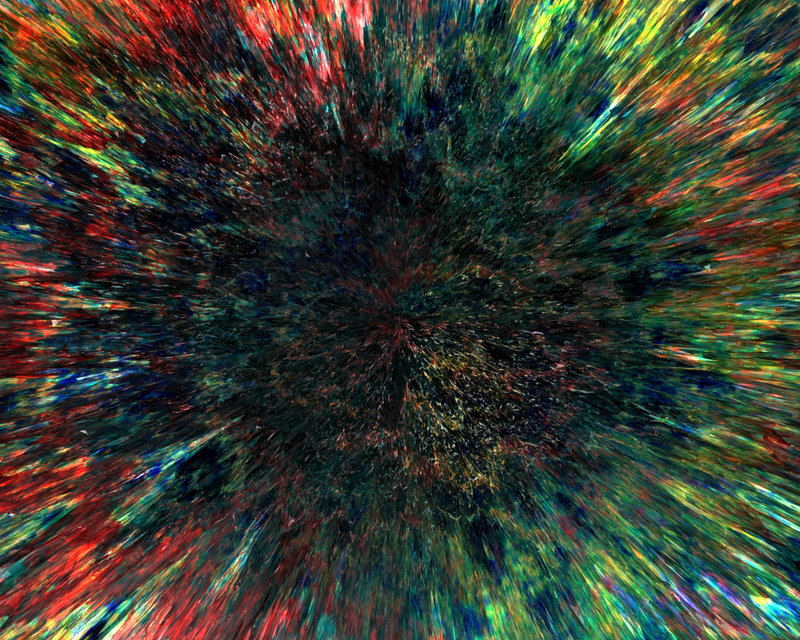 Colorful Abstract Pattern — Red, Dynamic, Colors