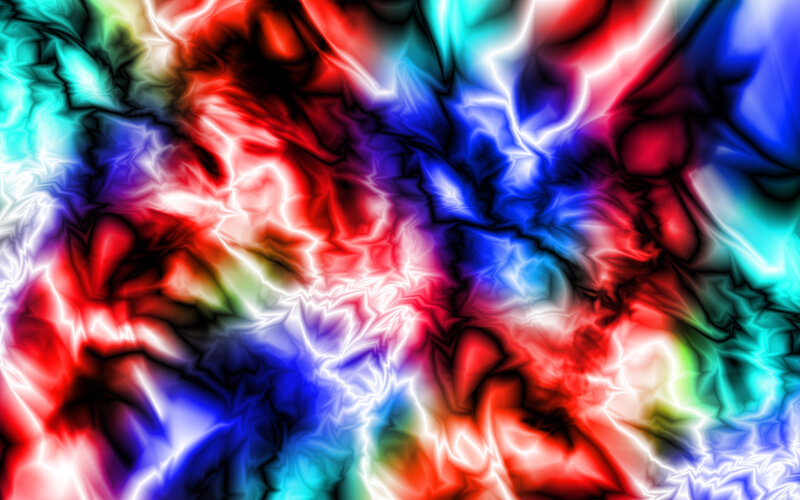 Colorful Abstract Pattern — Red, Energetic, Lightning