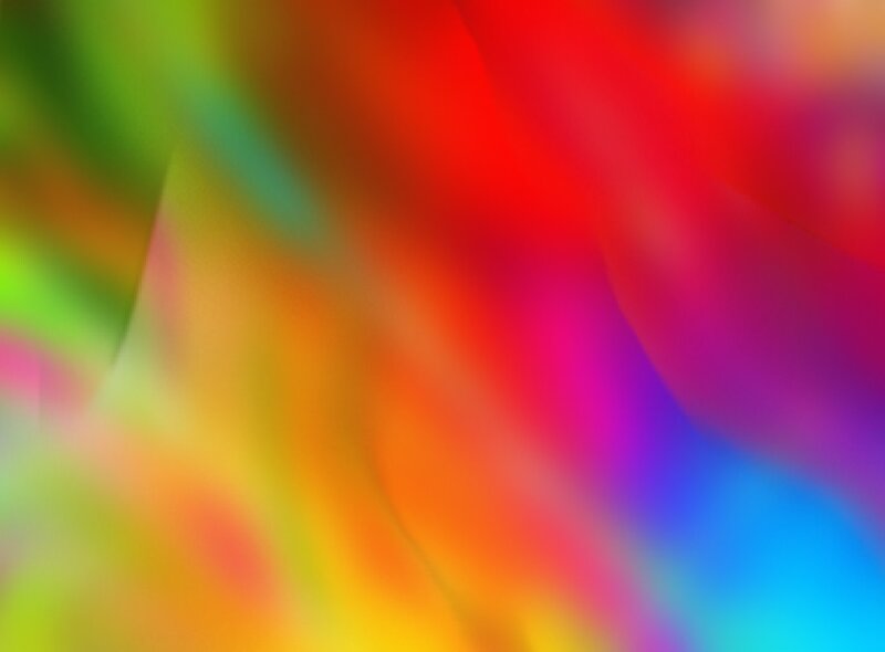 Colorful Abstract Pattern — Red, Vibrant, Colors, Blurred, Green