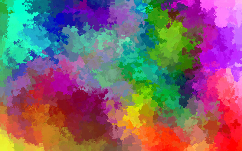 Colorful Abstract Pattern — Red, Vibrant, Colors