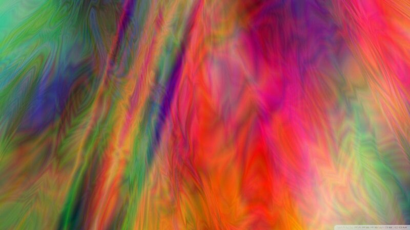 Colorful Abstract Pattern — Red, Vibrant, Swirls, Waves