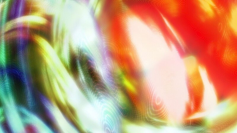Colorful Abstract Pattern — Red, Vibrant, Waves, Light
