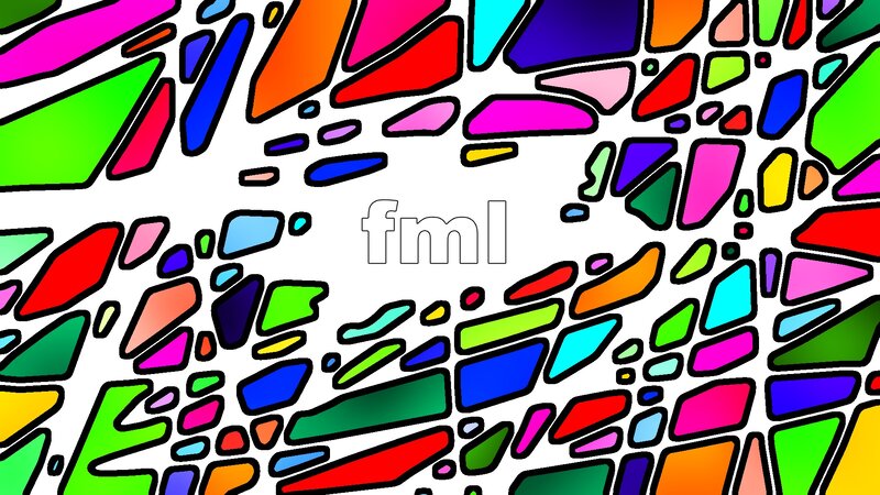 colorful abstract pattern with text