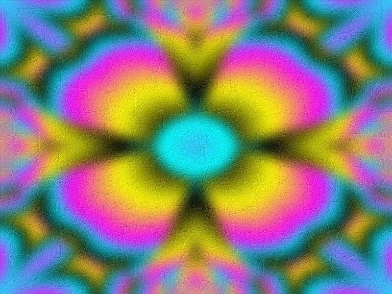 Colorful Abstract Pattern — Yellow, Vibrant, Colors, Patterns, Texture