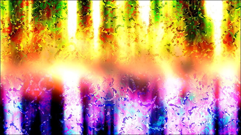 Colorful Abstract Pattern — Yellow, Vibrant, Light