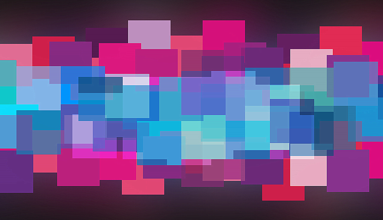colorful abstract pixel art