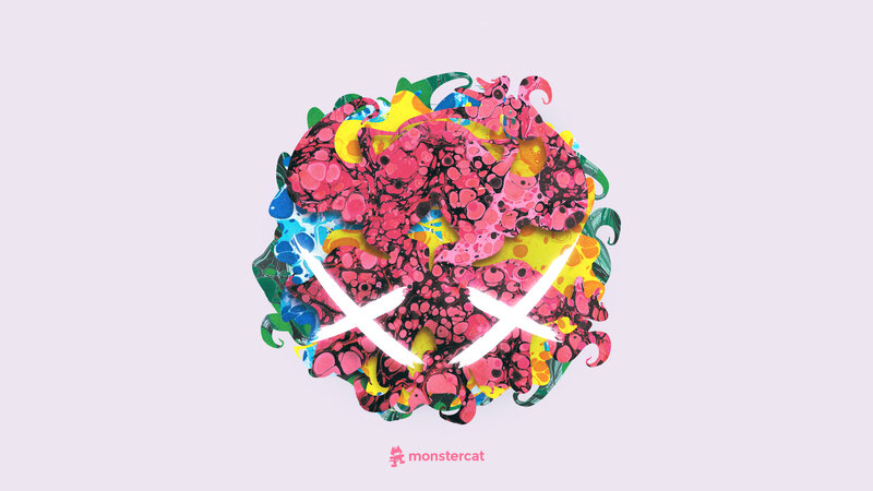 Colorful Abstract Shape — Pink, Vibrant