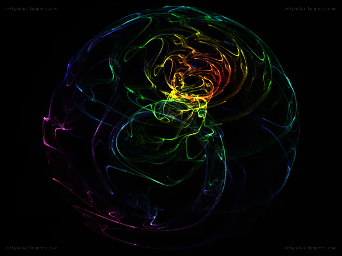 colorful abstract sphere
