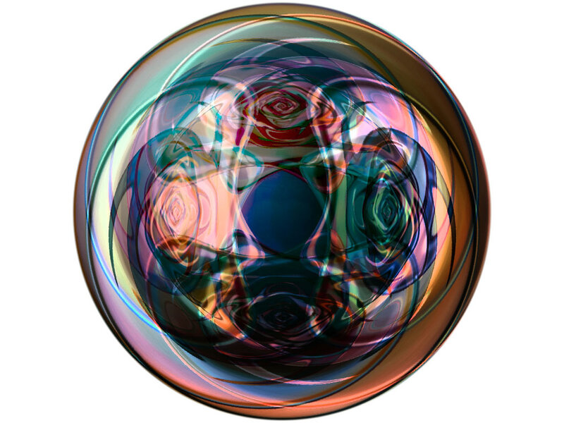 colorful abstract sphere