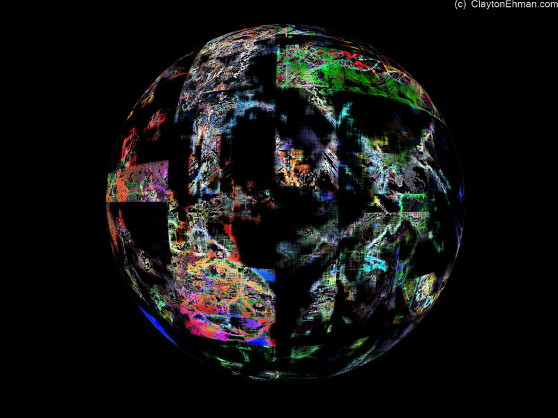 colorful abstract sphere
