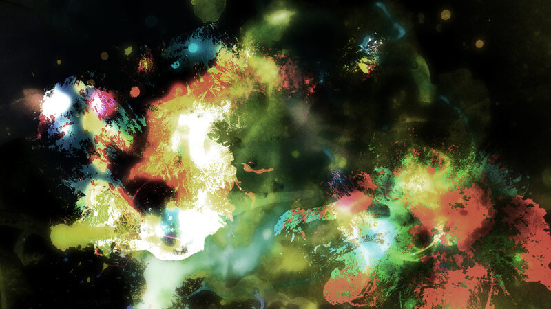 Colorful Abstract Splatters