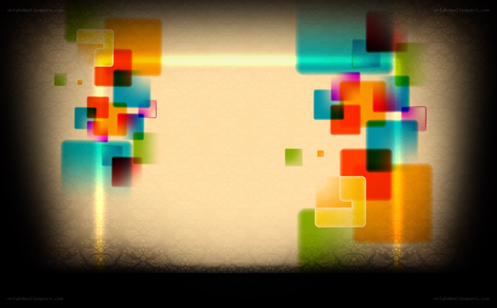 colorful abstract squares