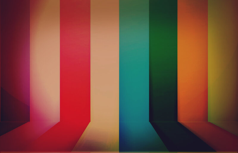 Colorful abstract stripes