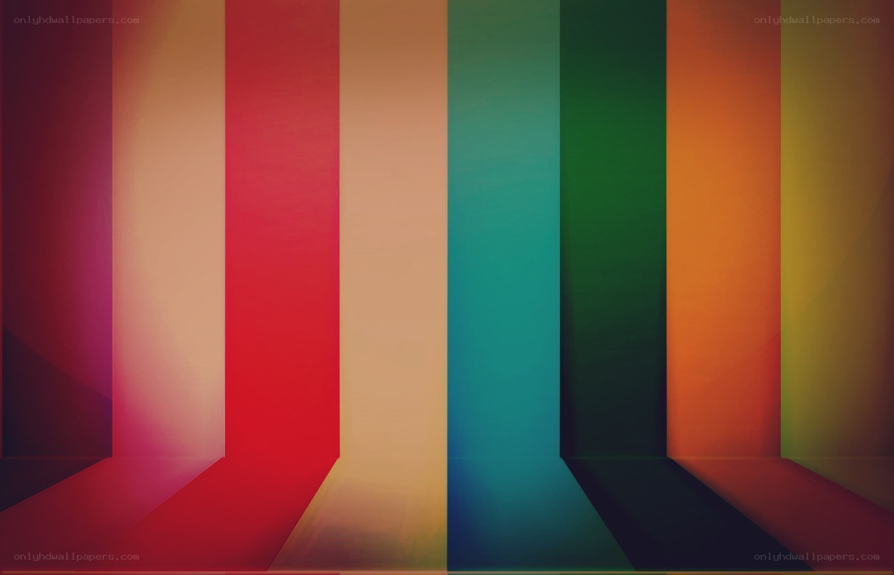 Colorful abstract stripes