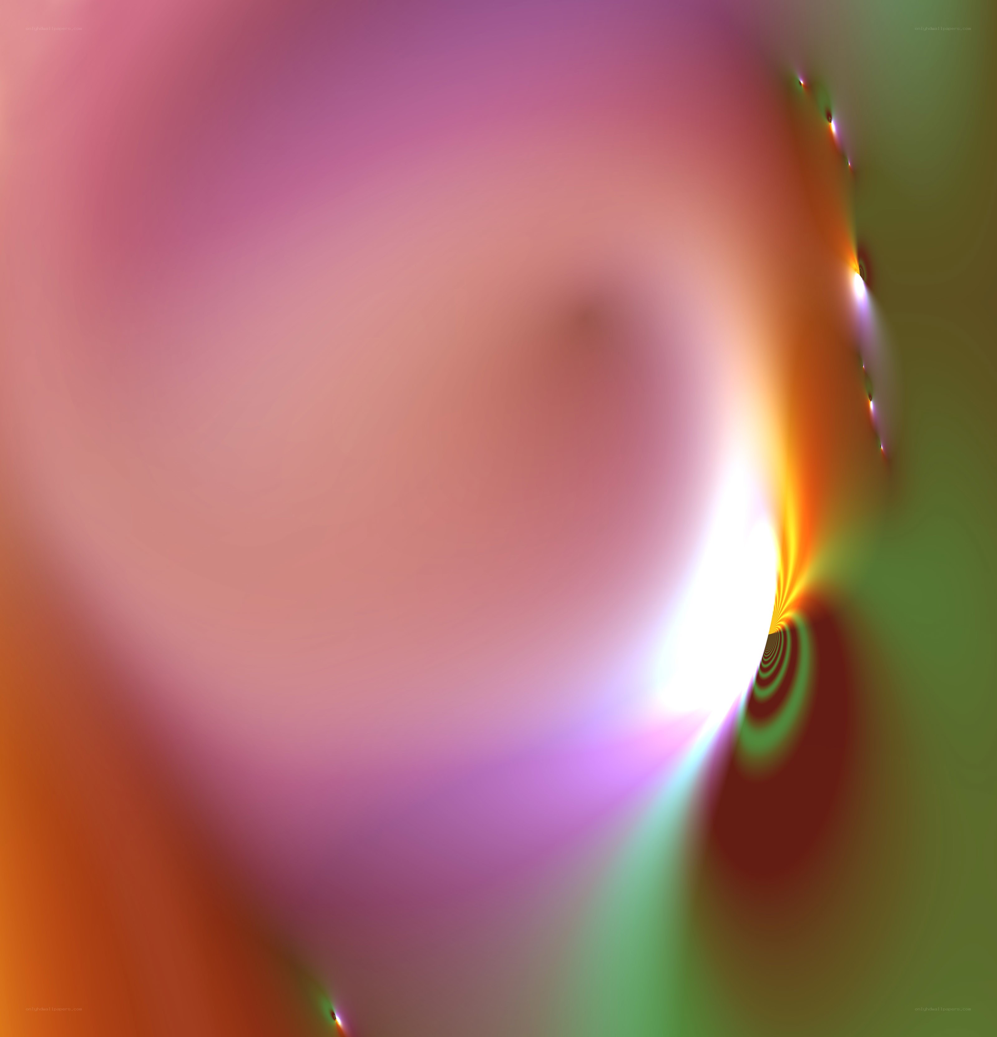 colorful abstract swirl