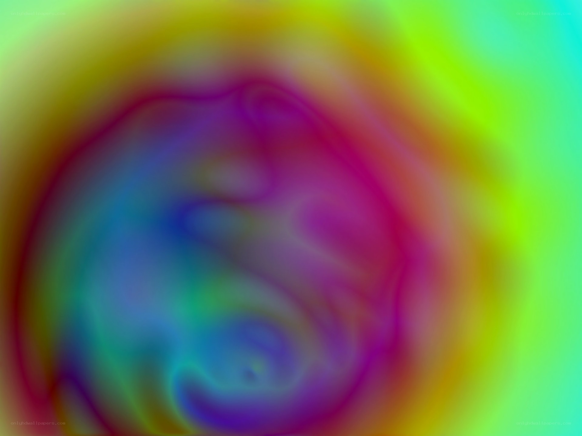 colorful abstract swirl