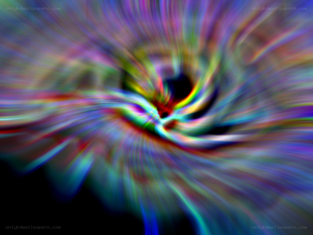 colorful abstract swirl