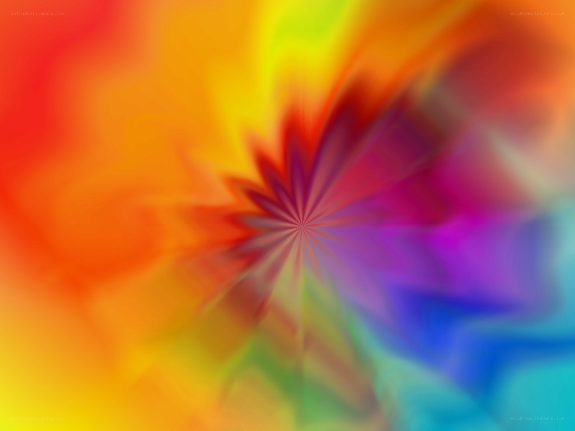 colorful abstract swirl