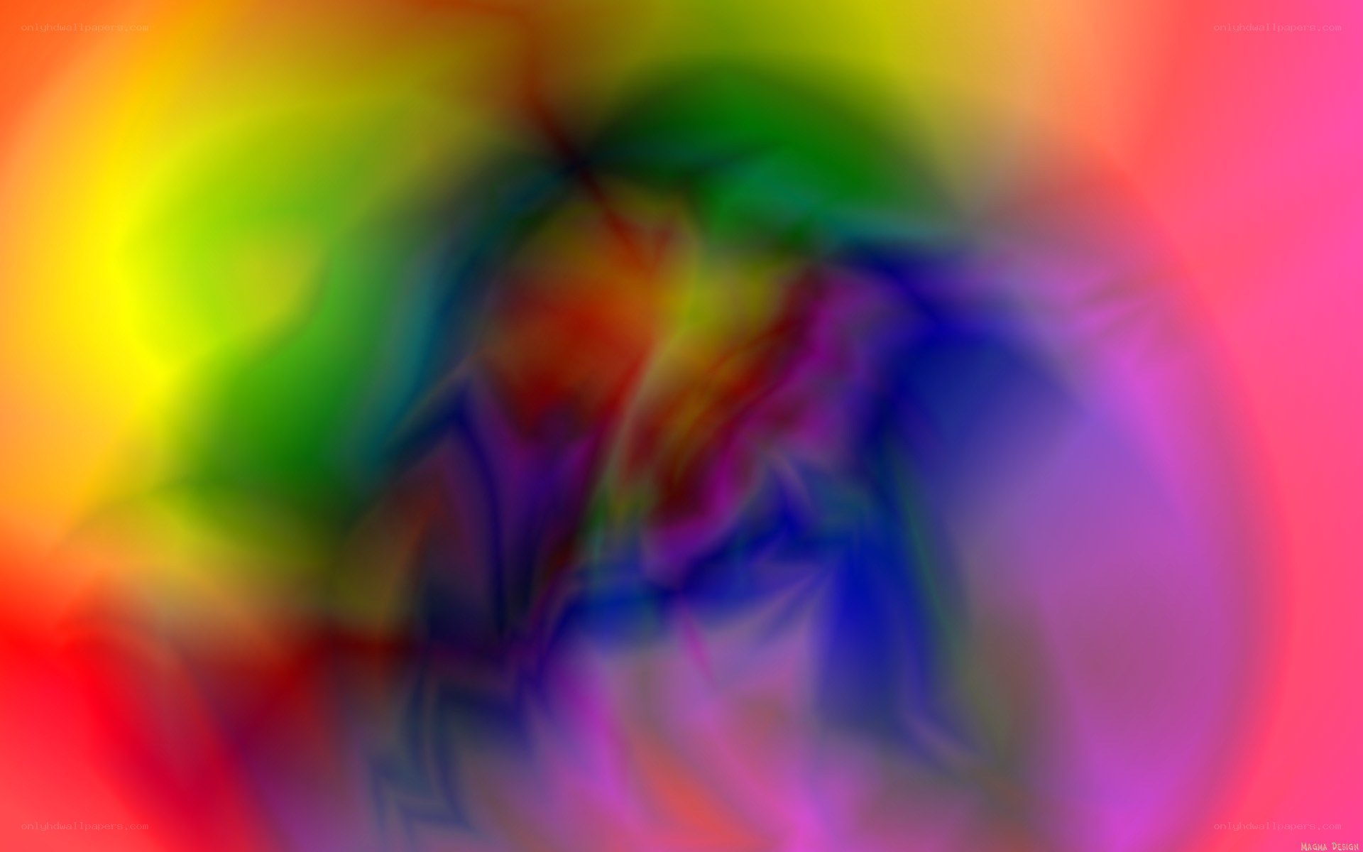 colorful abstract swirl