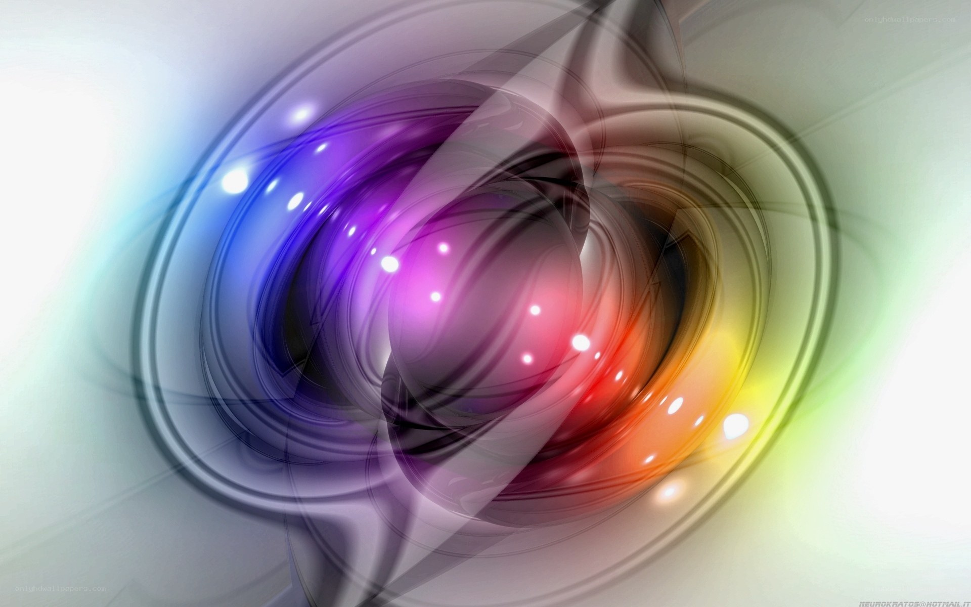 colorful abstract swirl