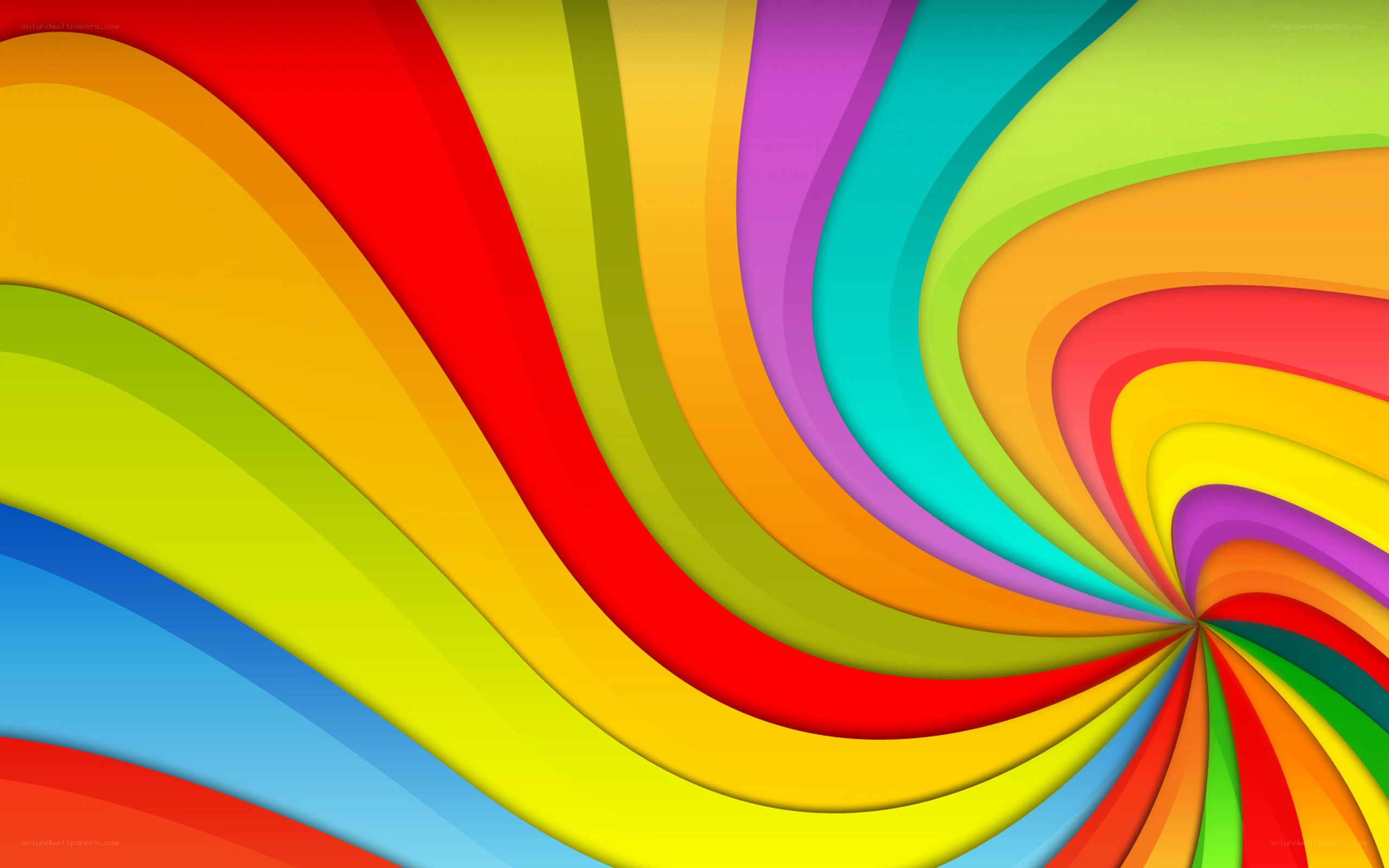 colorful abstract swirl