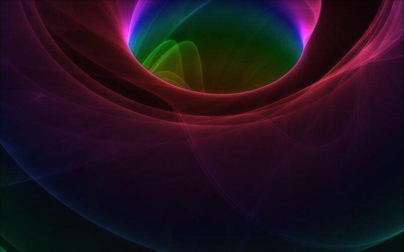 Colorful abstract swirl