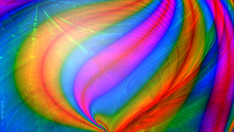 Colorful Abstract Swirl — Blue, Vibrant, Swirls