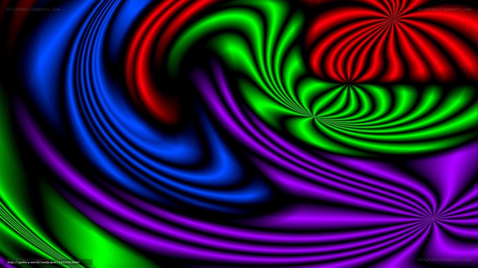colorful abstract swirl pattern