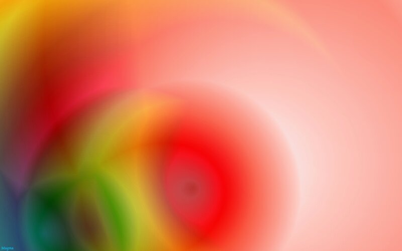 Colorful Abstract Swirl — Red, Vibrant, Gradient, Yellow