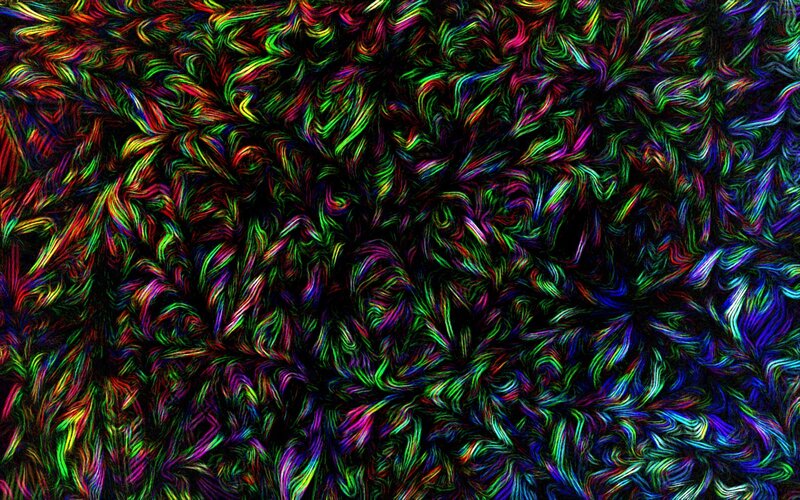colorful abstract swirls